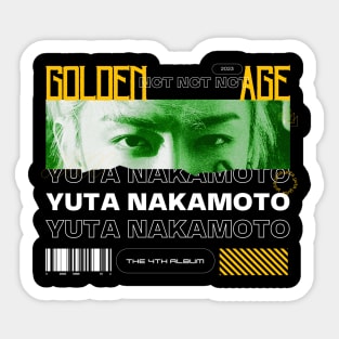 Yuta Nakamoto Golden Age Sticker